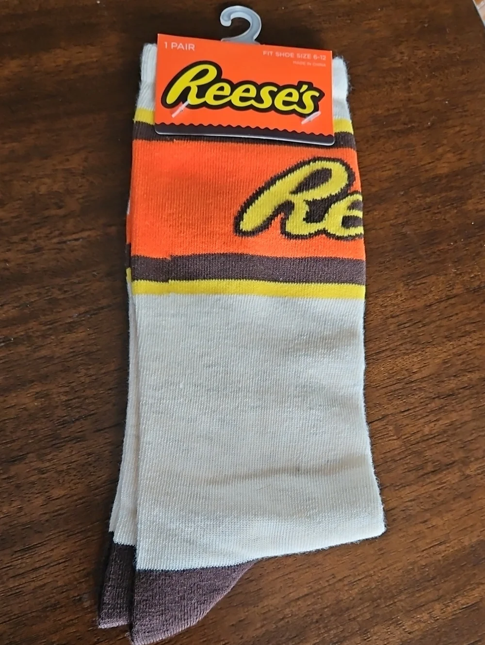 Reese's socks NWT